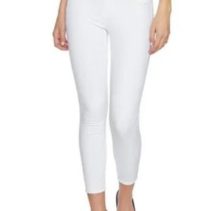 L'AGENCE White Blanc Margot High Rise Skinny Jean EUC Size 29 5 pocket